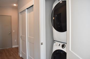 In unit washer and dryer